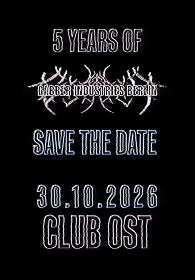 5 YEARS OF GABBER INDUSTRIES BERLIN – MARC ACARDIPANE