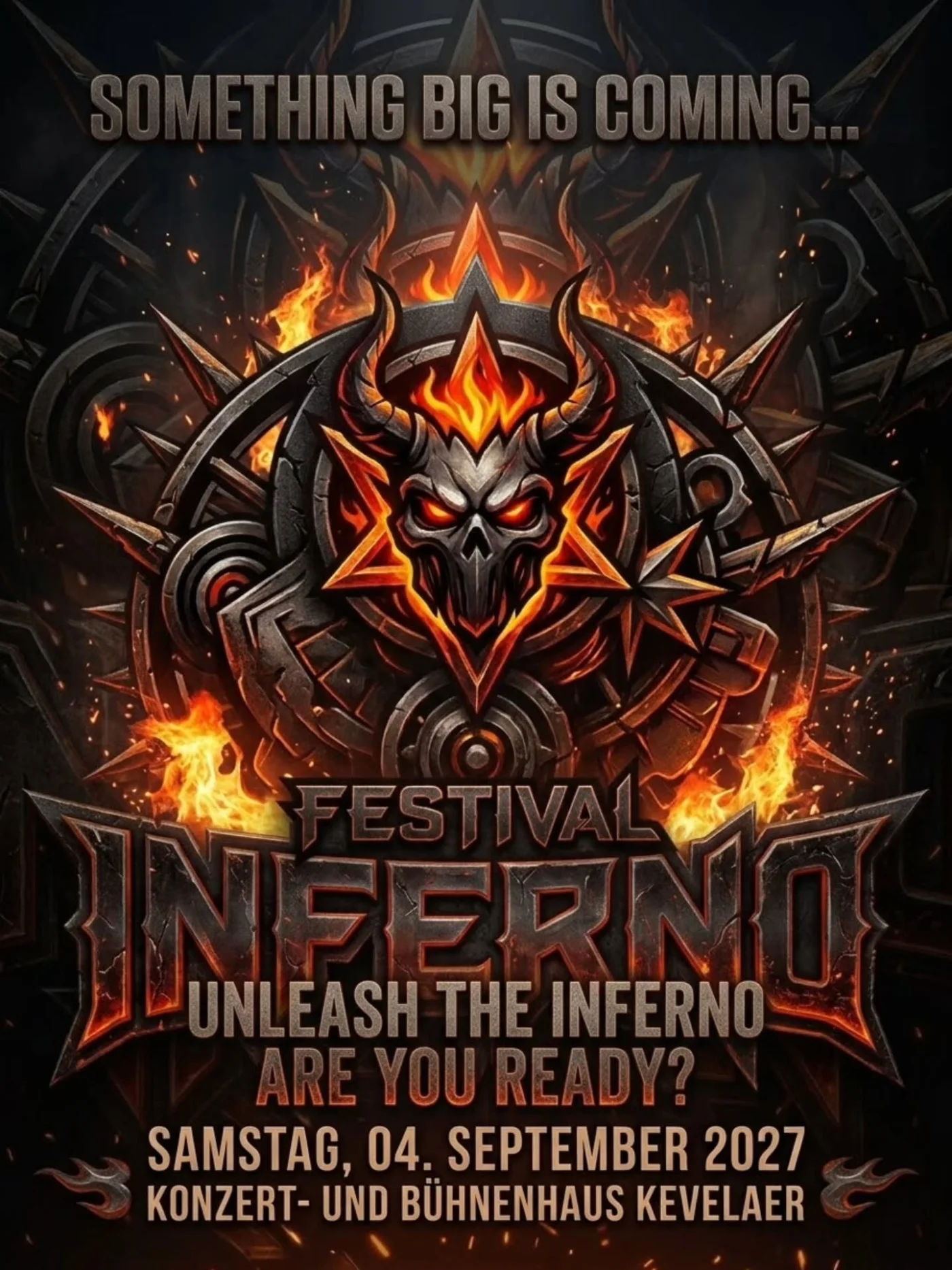 INFERNO FESTIVAL 2027 – UPTEMPO IS OUR TEMPO – Flyer 1