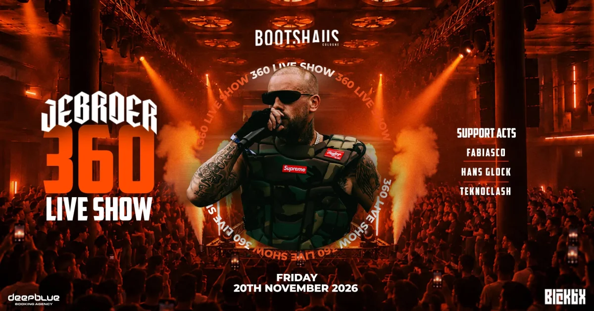 JEBROER 360 LIVE SHOW – FABIASCO, HANS GLOCK & TEKNOCLASH