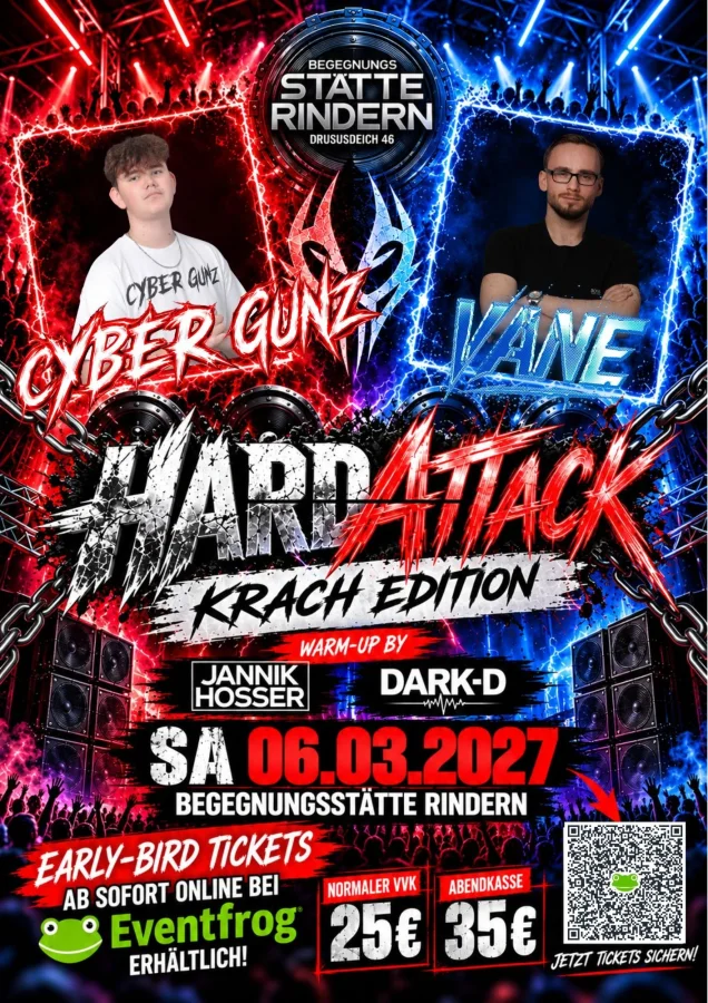 HARDATTACK – KRACH EDITION | CYBER GUNZ & VANE | KLEVE