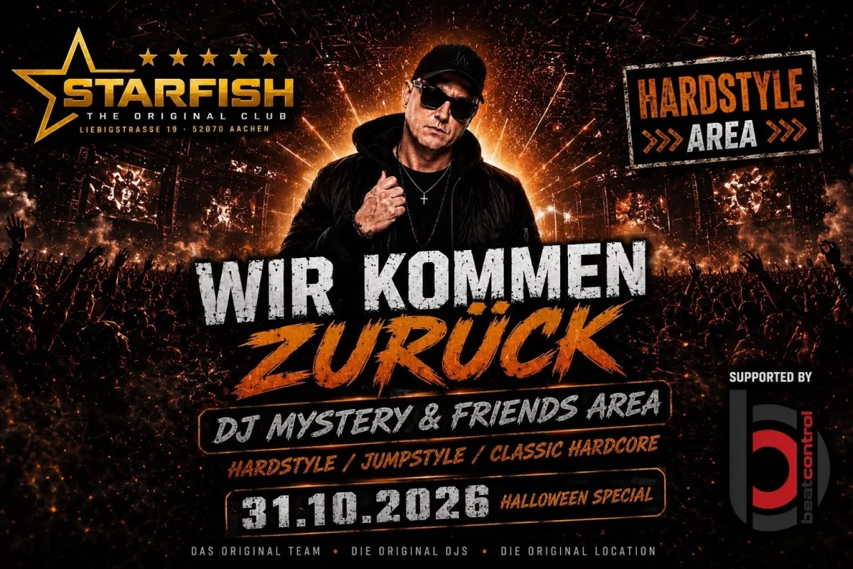 STARFISH REVIVAL – DJ MYSTERY & FRIENDS | STARFISH AACHEN