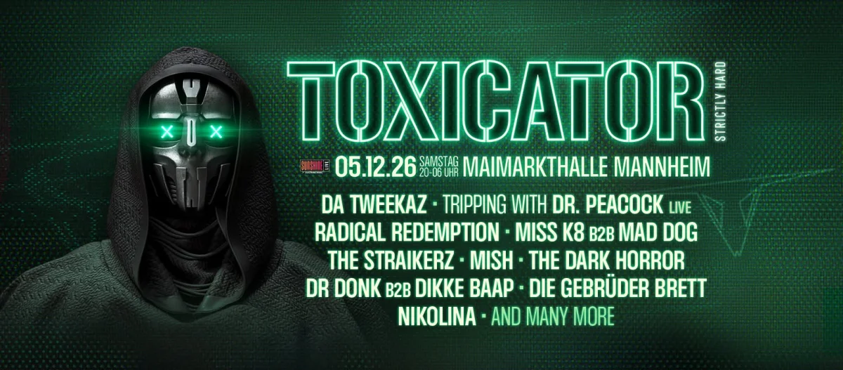 Toxicator 2026 Tickets und Bustour