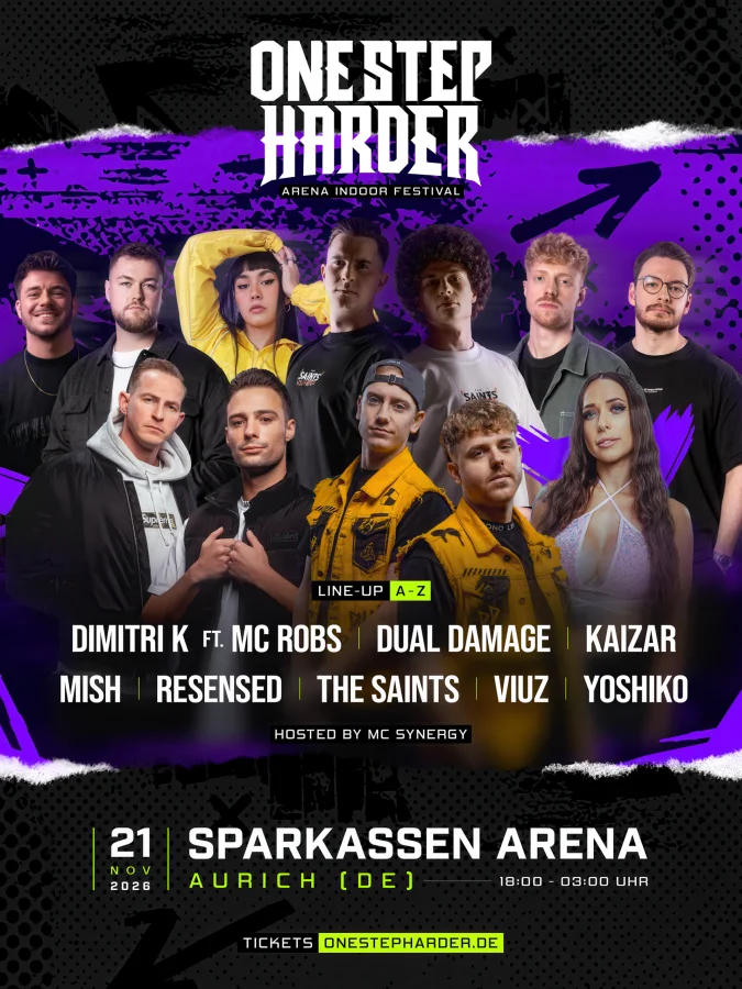 ONE STEP HARDER – INDOOR FESTIVAL AURICH