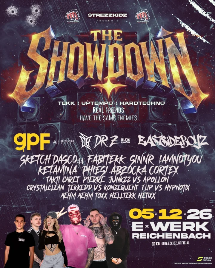 THE SHOWDOWN – GPF, DR.Z & EASTSIDEBOYZ | E-WERK REICHENBACH
