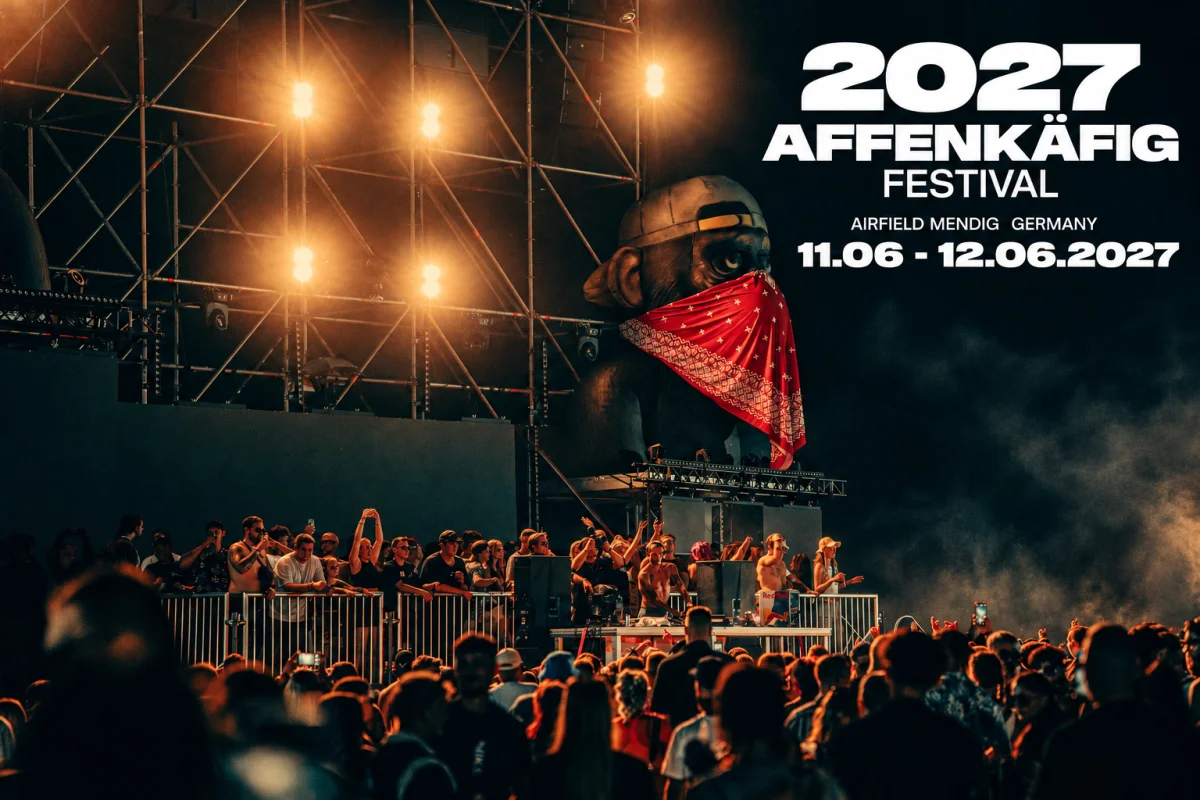 AFFENKÄFIG FESTIVAL 2027 – 5 JAHRE MENDIG | FLUGPLATZ MENDIG