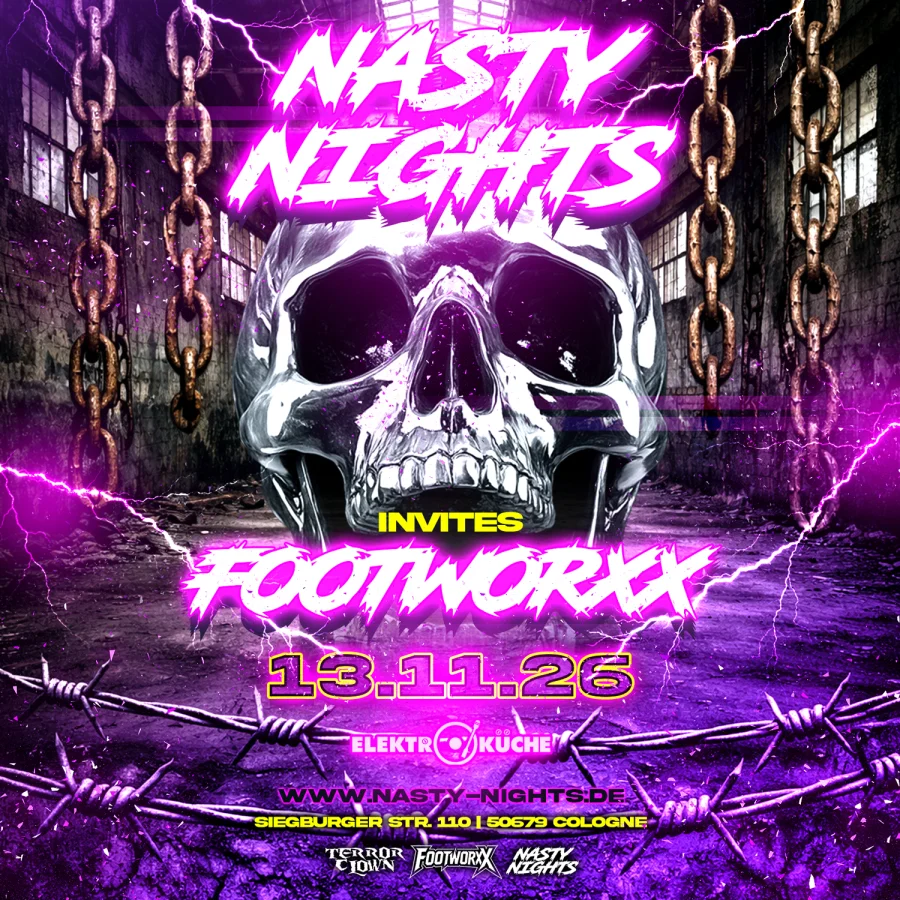 NASTY NIGHTS INVITES FOOTWORXX