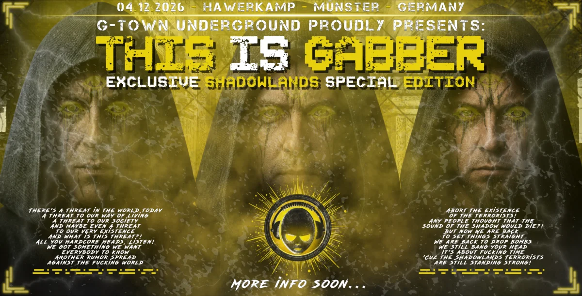 THIS IS GABBER – SHADOWLANDS TERRORIST SPECIAL EDITION