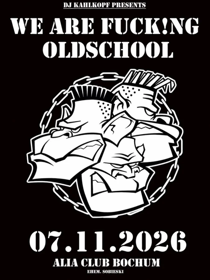 WE ARE FUCK!NG OLDSCHOOL