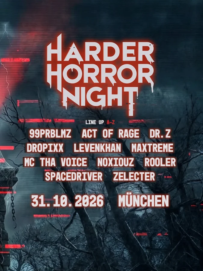 HARDER HORROR NIGHT – ROOLER, ACT OF RAGE & LEVENKHAN | KESSELHAUS MÜNCHEN