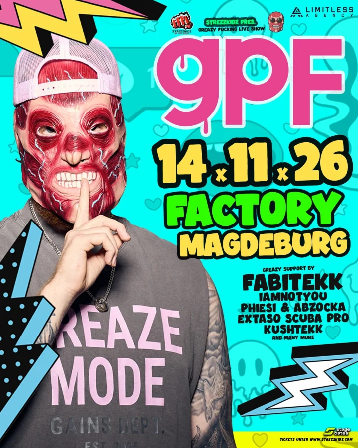 GPF – GREAZY FUCKING LIVE SHOW | FACTORY MAGDEBURG