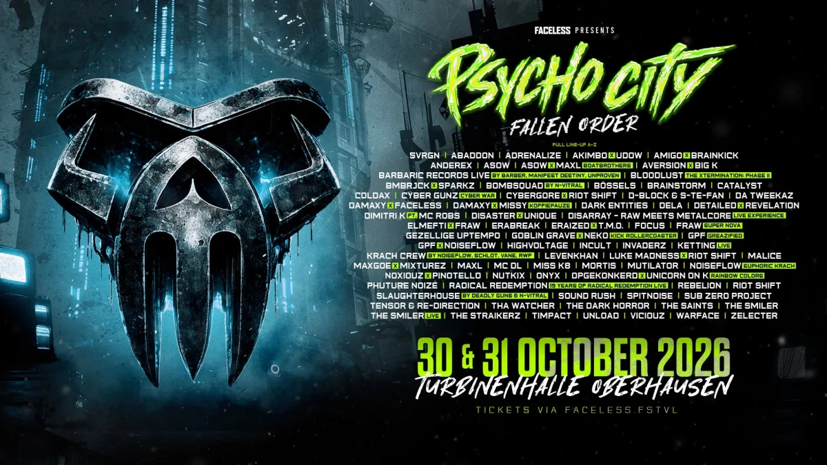 Faceless presents: PSYCHO CITY