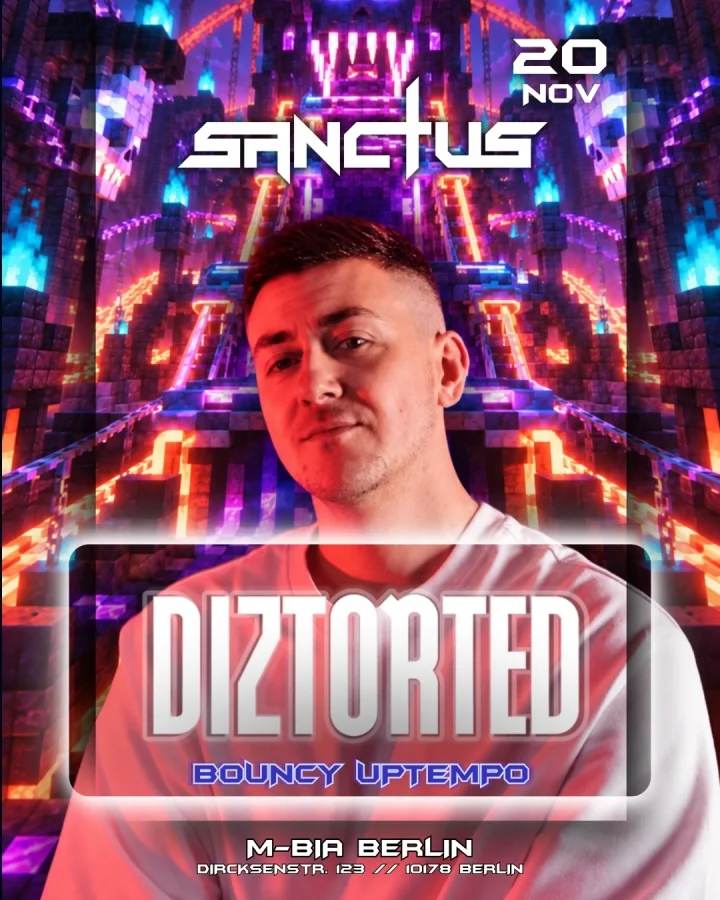 SANCTUS – DIZTORTED | M-BIA BERLIN